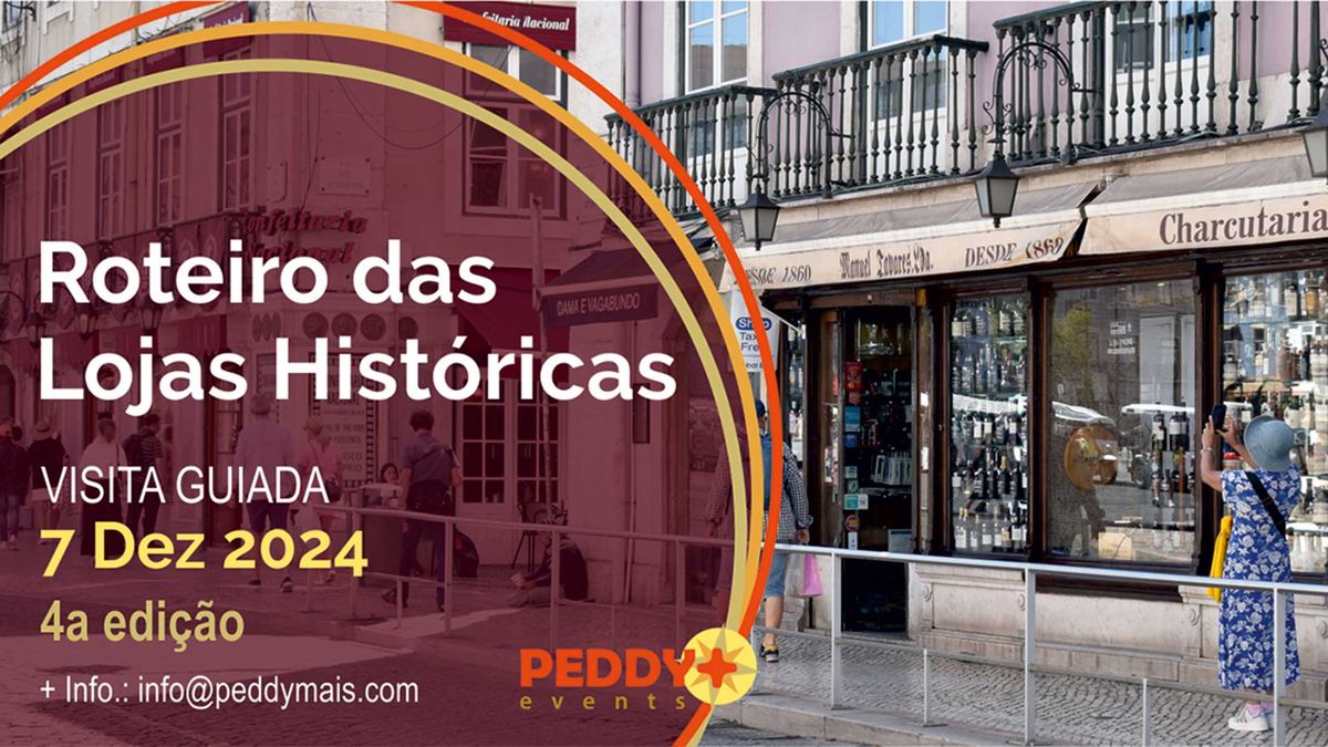 Percurso Pedestre "Roteiro das Lojas Hist\u00f3ricas" (4\u00aa Edi\u00e7\u00e3o)