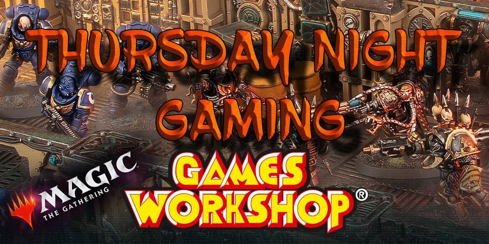 Games Workshop Casual Gaming Evening