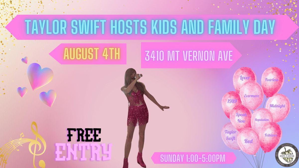 Taylor Swift Hosts Kids and Family Day 