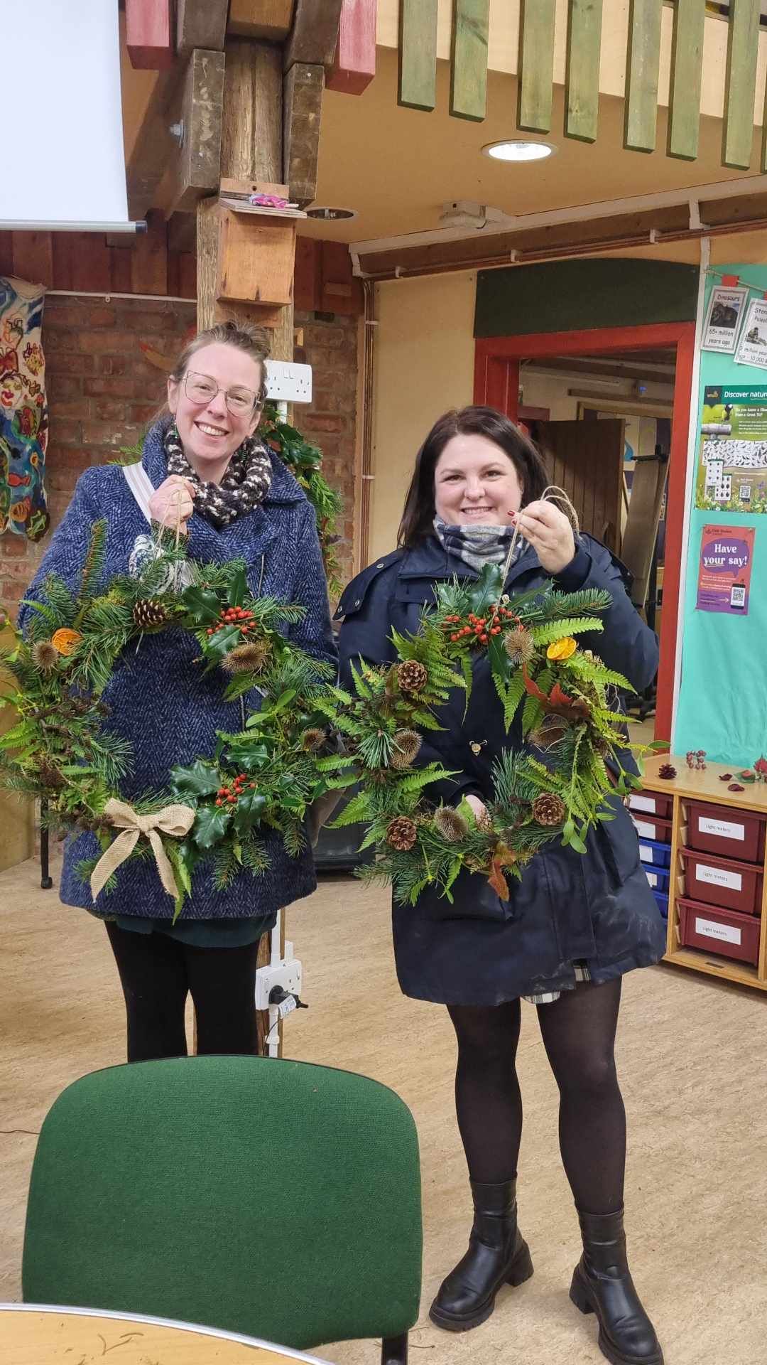 Natural Christmas Wreath Workshop