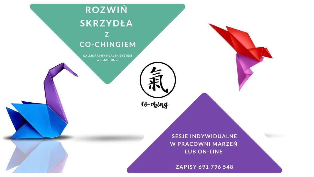 Sejse indywidualne - Co-ching (Calligraphy Health & Coaching) 