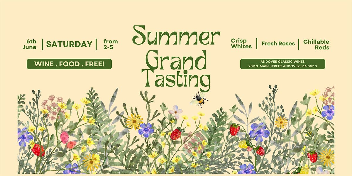 Summer Grand Tasting | FREE