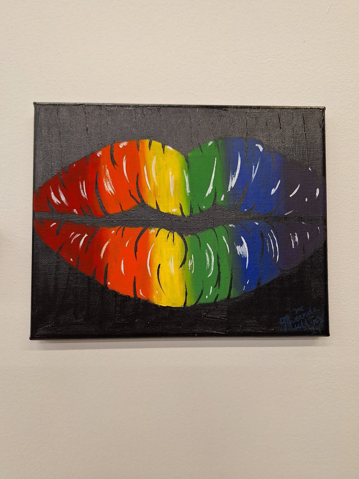 Pride Lips Painting Class