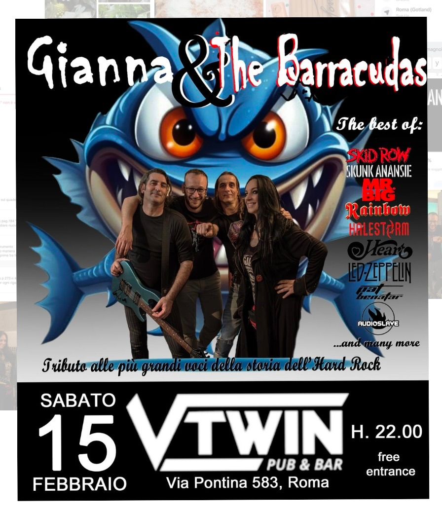 Gianna and the Barracudas Live @ V-Twin