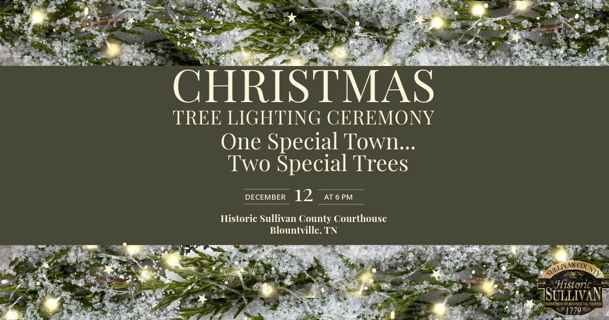 Historic Blountville Christmas Tree Lighting