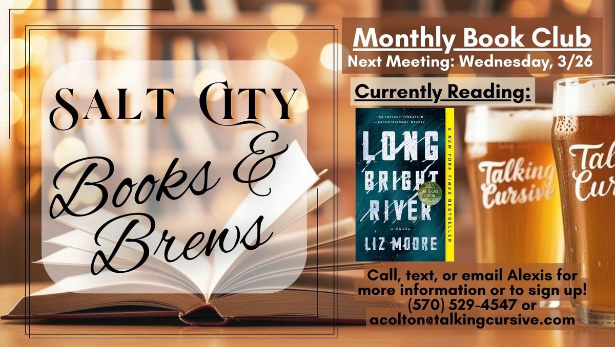 Salt City Books & Brews: March Meeting