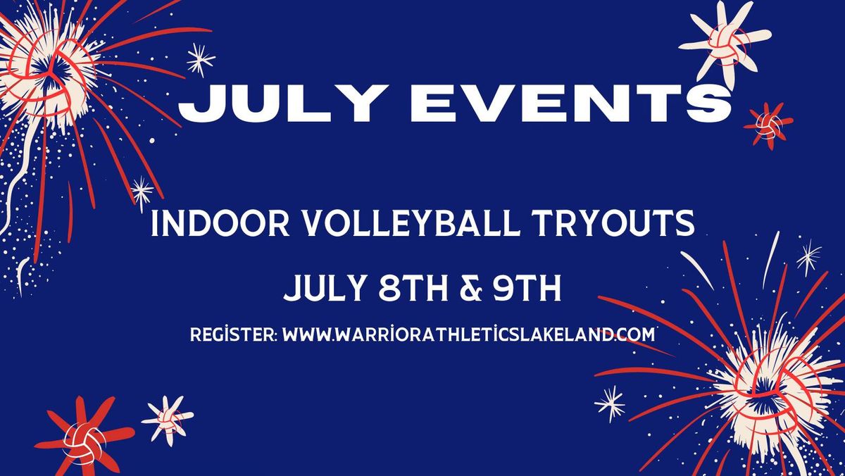 Indoor Volleyball Tryouts