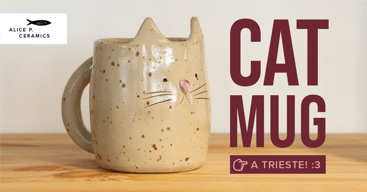 CAT MUG: mini workshop di ceramica