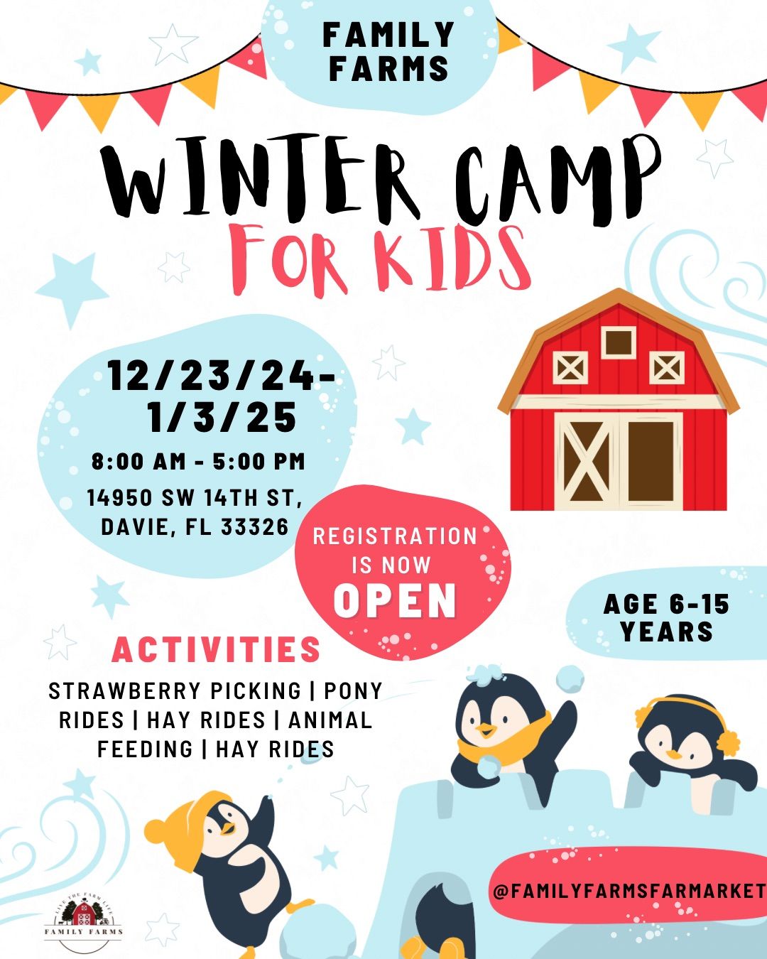 Winter Kids Camp Starts\u2744\ufe0f 