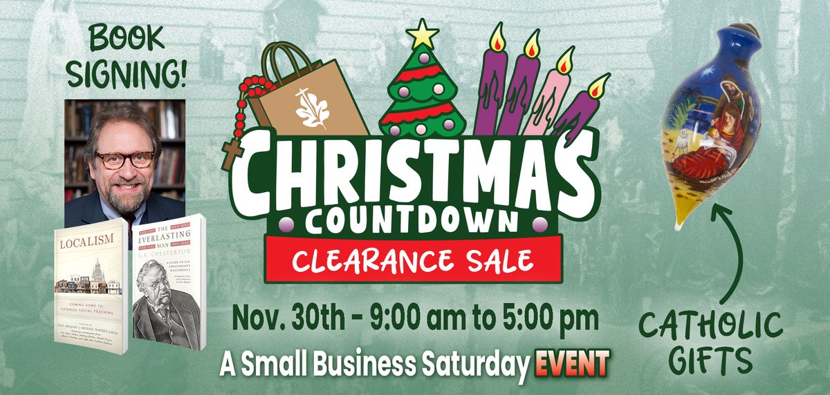 Christmas Countdown Clearance Sale!