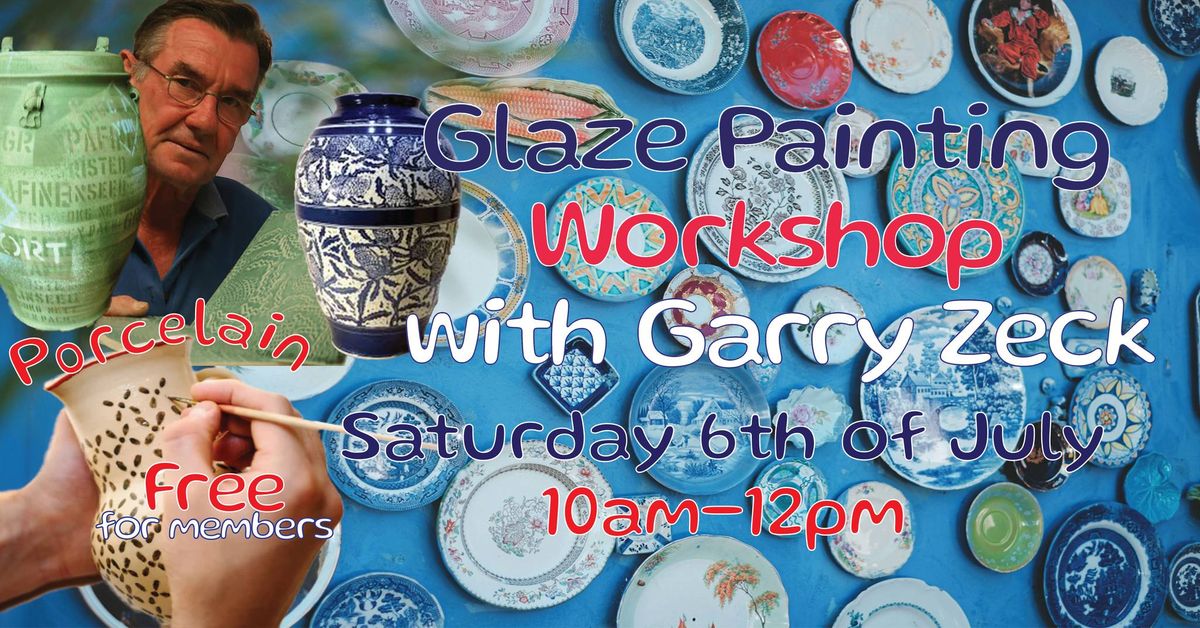 Porcelain Painting Workshop with Gary Zeck