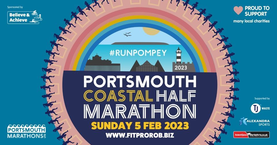 Portsmouth Coastal Half Marathon 2023, Southsea Castle, Portsmouth, 5