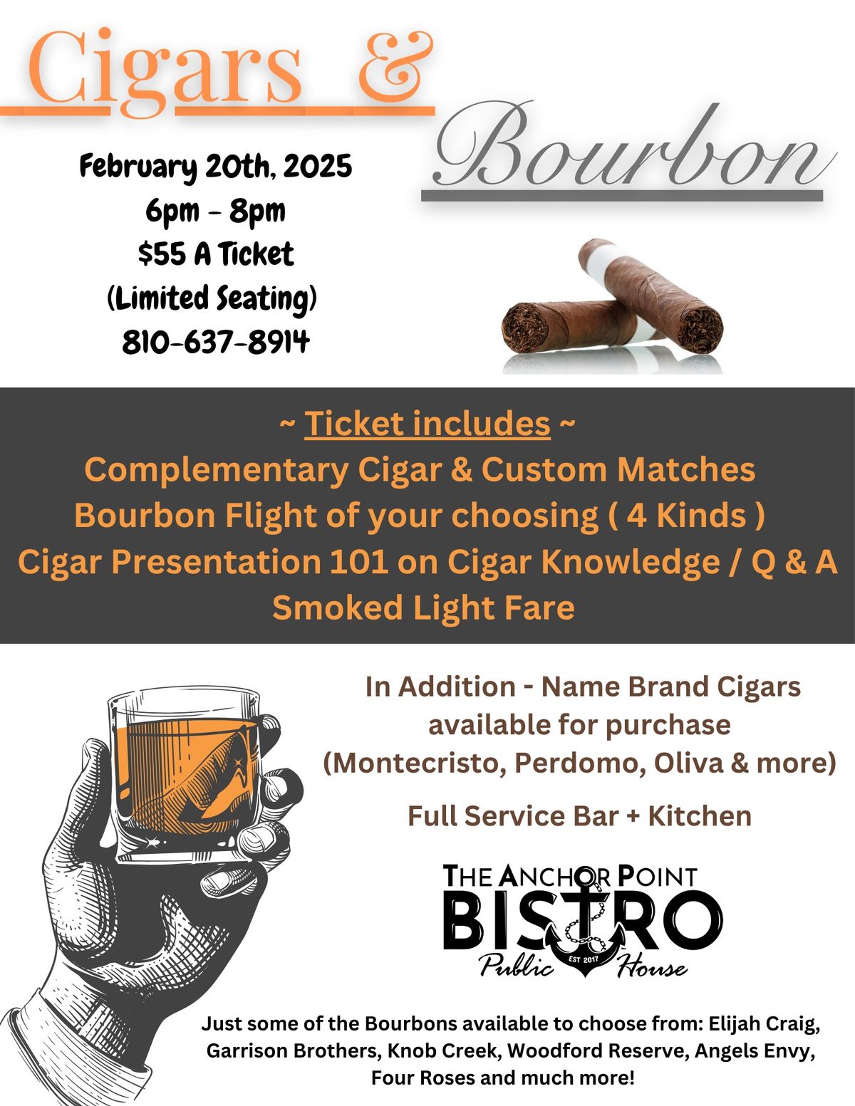 Cigars & Bourbon \ud83e\udd43 