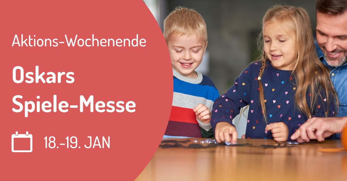 Spielemesse in Oskarshausen | Eintritt frei