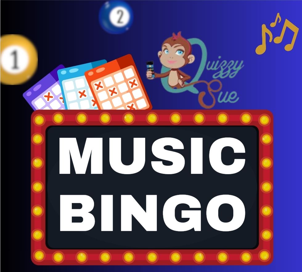 Music Bingo with Quizzy Sue