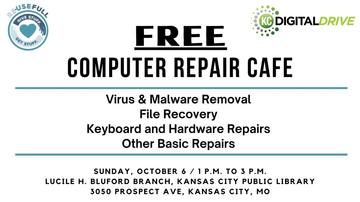 Computer Repair Caf\u00e9 