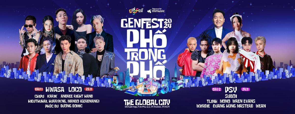 GENfest 2024 - Ph\u1ed1 Trong Ph\u1ed1 || Cities In The City