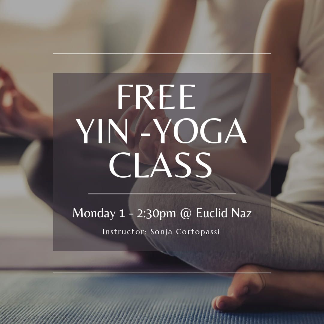Free Restorative Yin Yoga Classes 