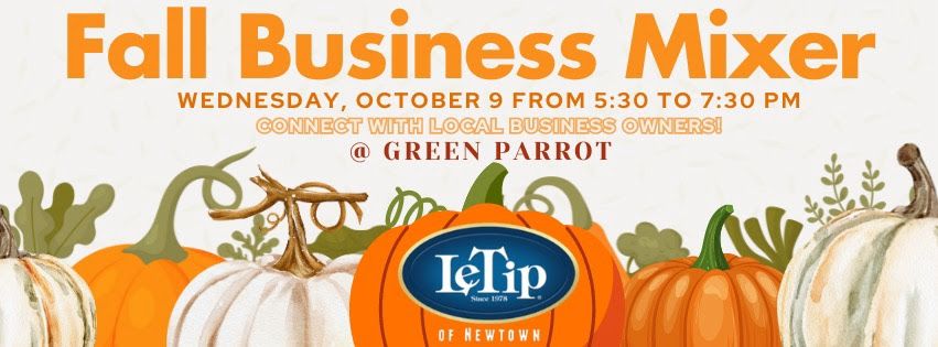 Fall Business s Mixer @Green Parrot