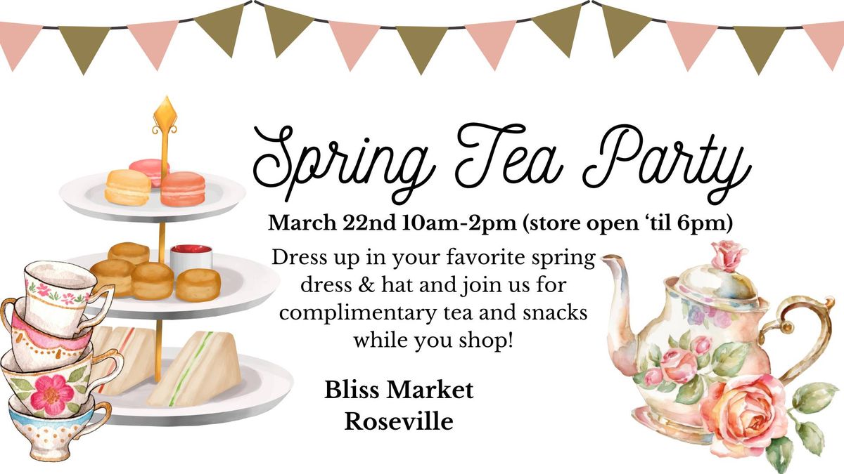 Spring Tea Party Roseville