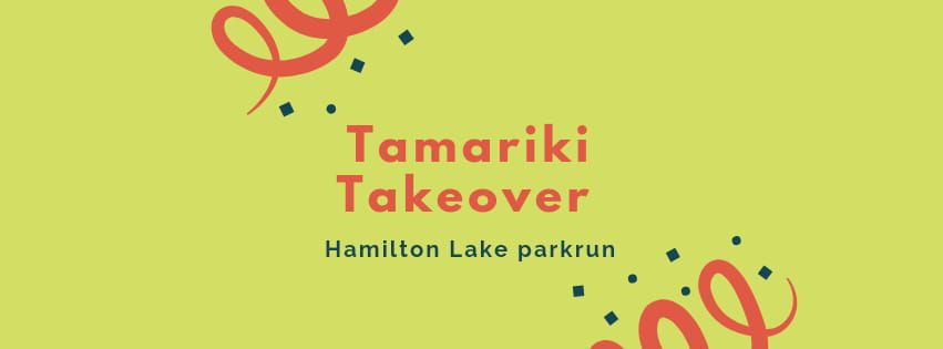 Hamilton Lake parkrun - Tamariki Take Over #1 2025