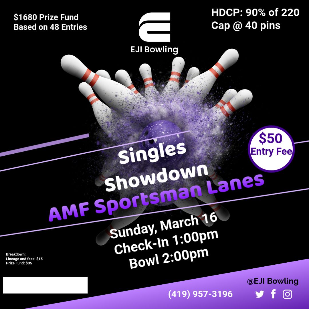 EJI Bowling March Singles Showdown