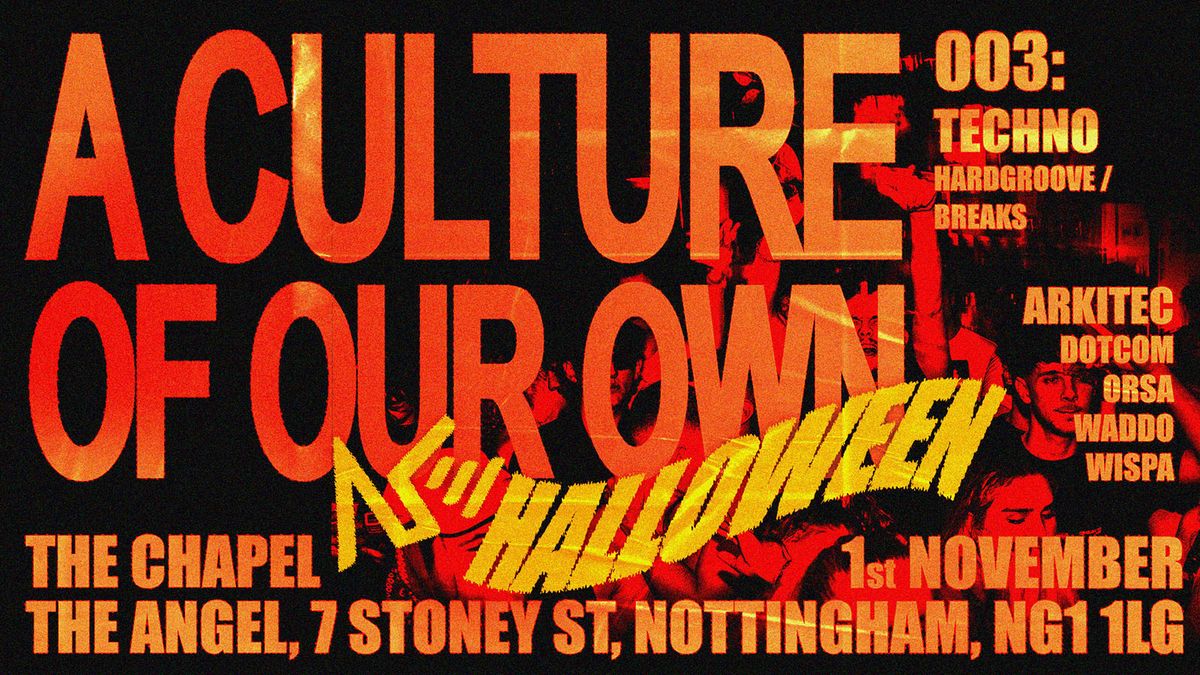 TECHNO\/HALLOWEEN PARTY: A Culture Of Our Own (03)