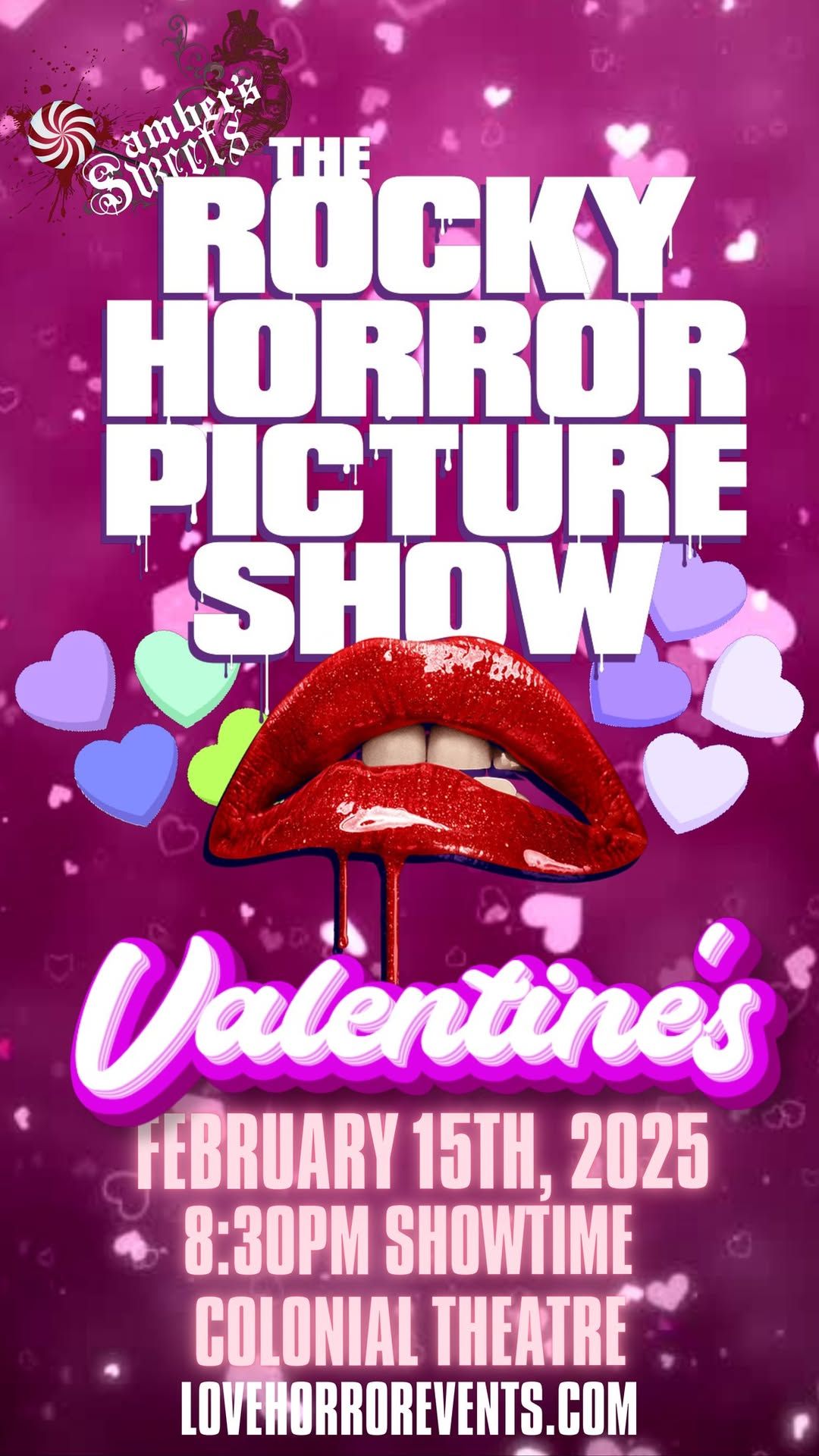 Rocky Horror Valentines with Amber's Sweets