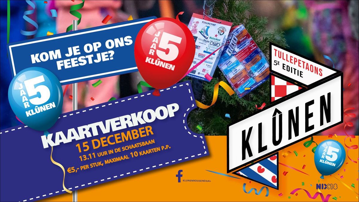 5de Editie Tullepetaons Kl\u00fbnen