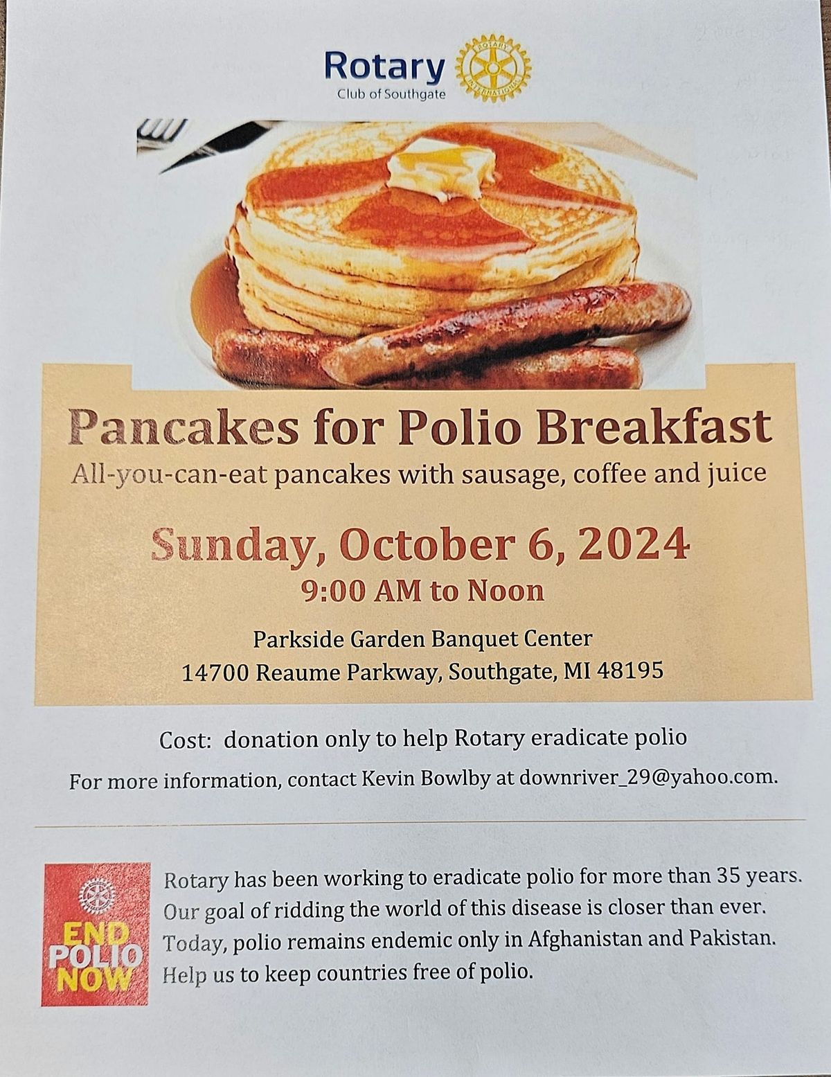 Pancake Breakfast