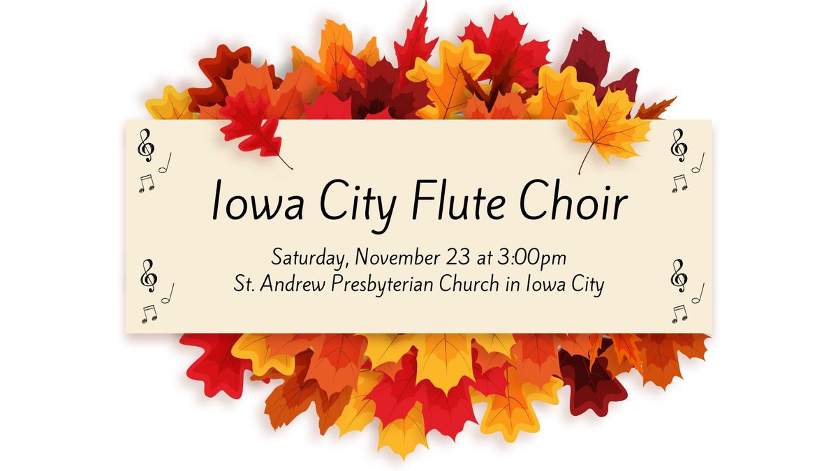 Iowa City Flute Choir at St. Andrew Presbyterian Church