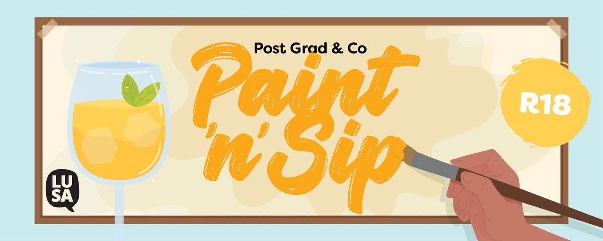 Post Grad & Co Paint & Sip