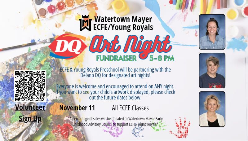 WM ECFE\/Young Royals DQ Art Night