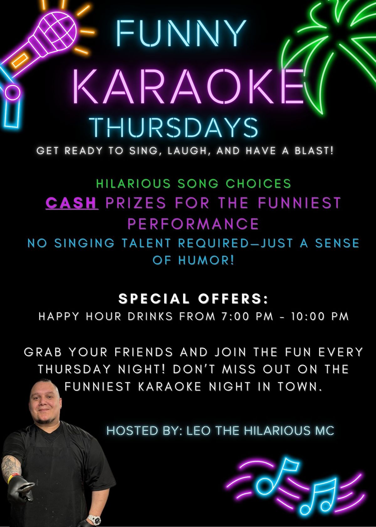 Funny Karaoke Thursdays