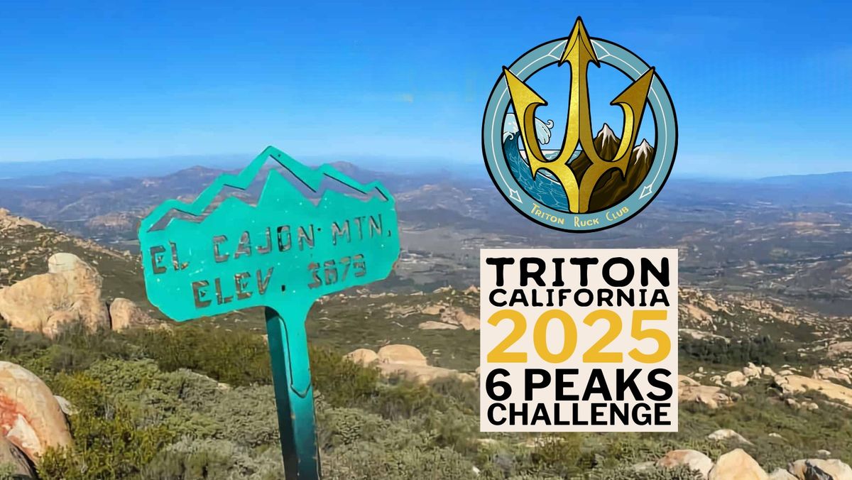 Triton 6 Peaks: El Cajon Mountain 