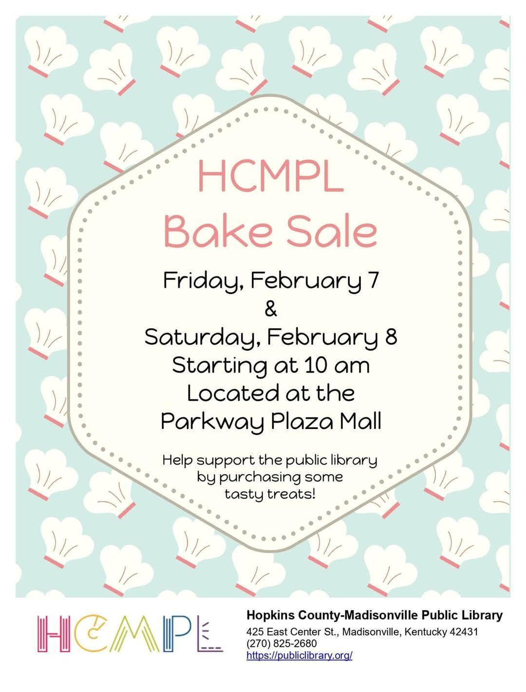 HCMPL Bake Sale