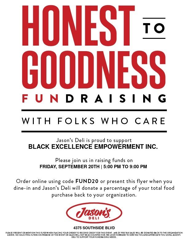 BEE Honest To Goodness - FUNdraising