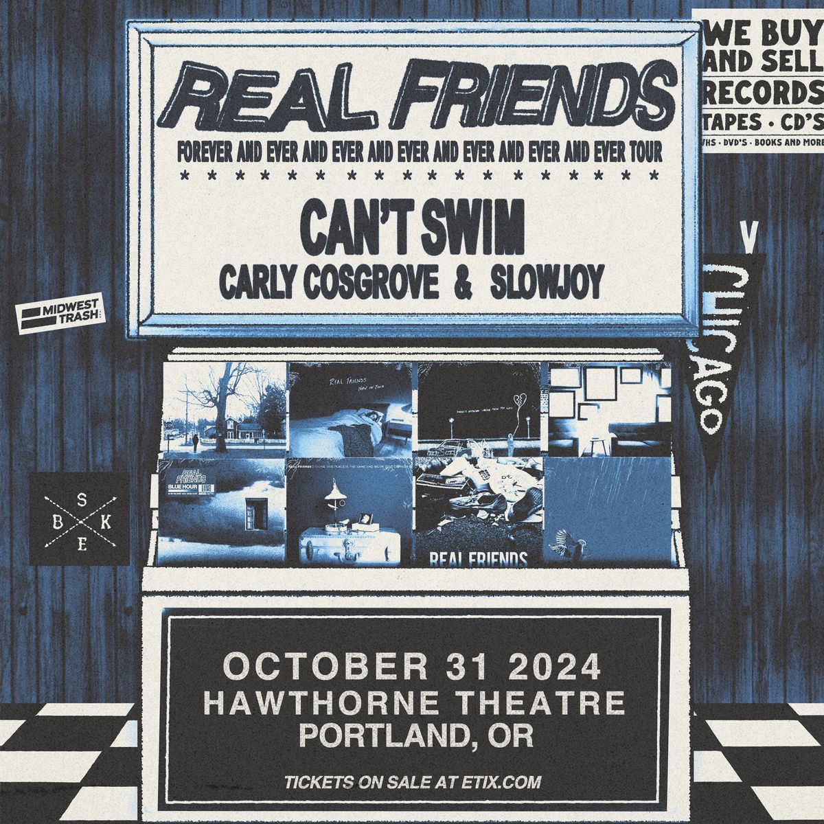 Real Friends - Hawthorne Theatre - Portland, OR