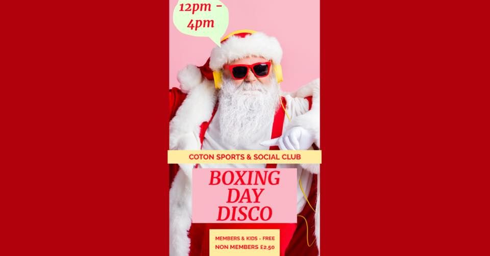 Boxing Day Disco