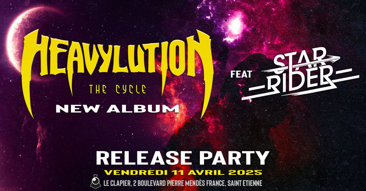 HEAVYLUTION "Release party" + Star Rider 