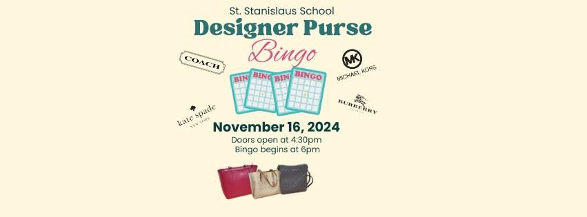 Designer Purse Bingo