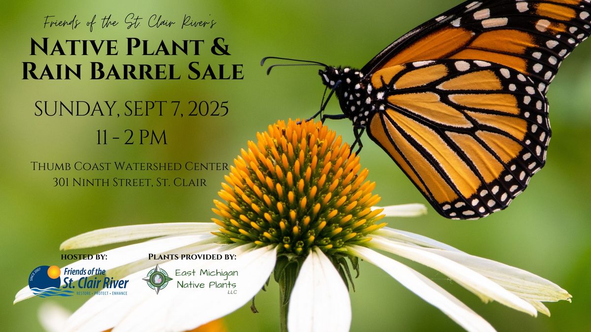 Native Plant & Rain Barrel Sale