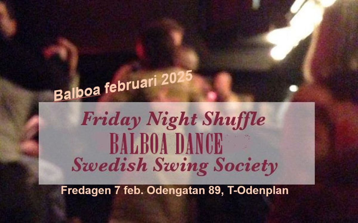 Friday Night Shuffle februari 2025