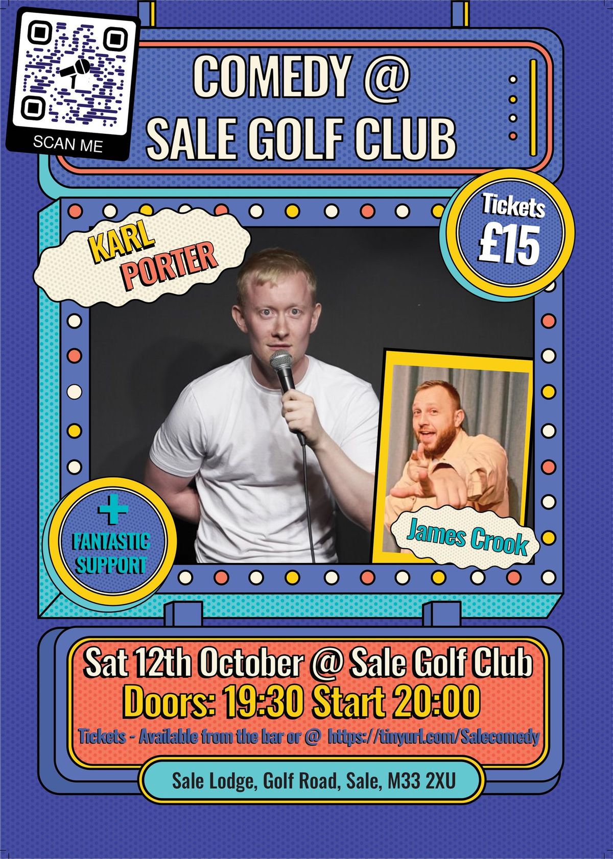 Comedy @ Sale Golf Club.