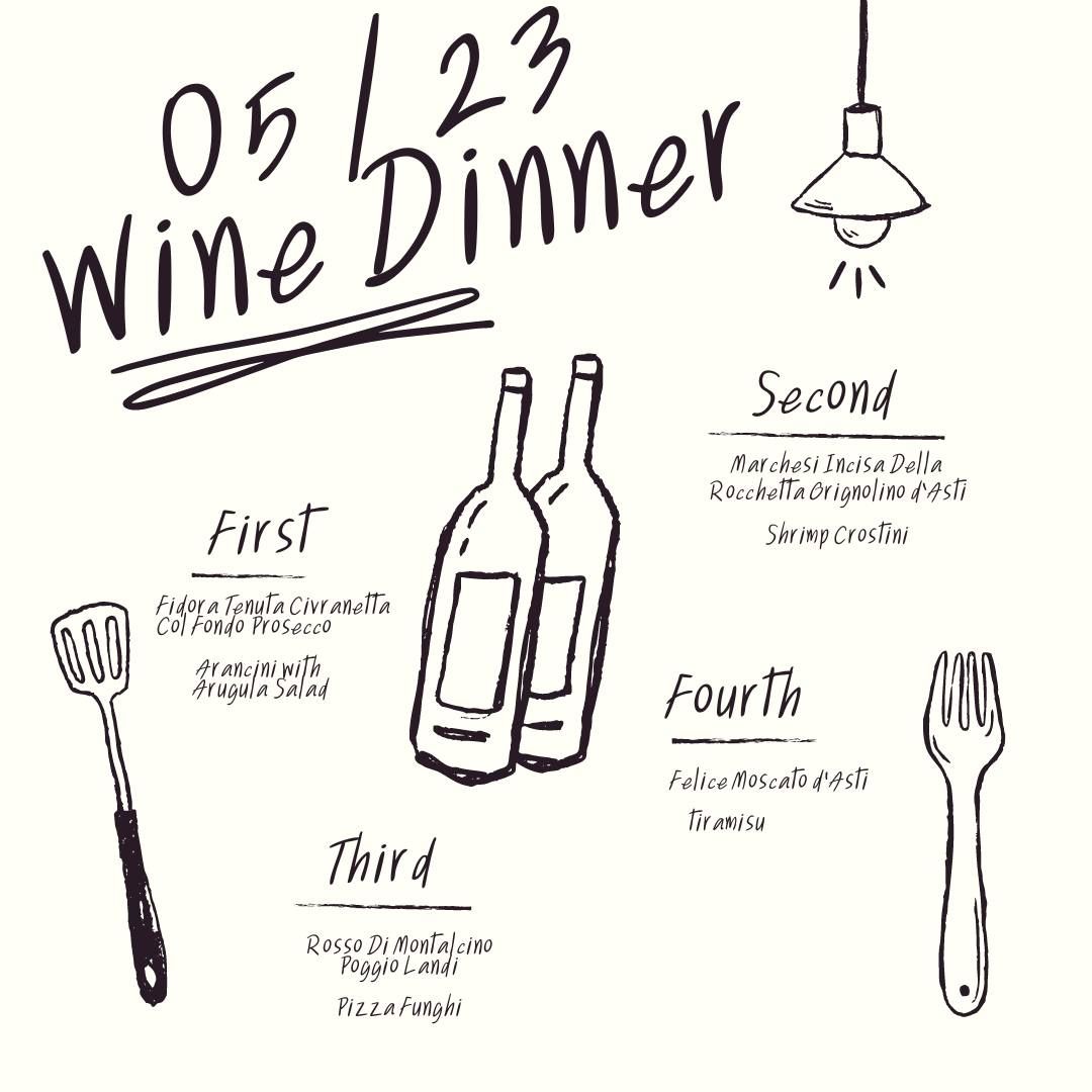 5\/23 Wine Dinner