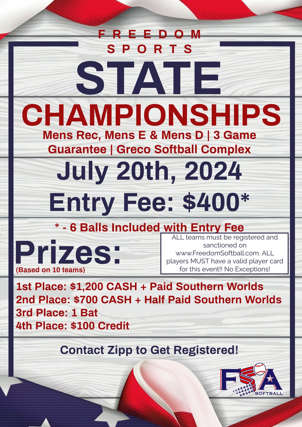 7\/20 - Greco - Freedom State Championship