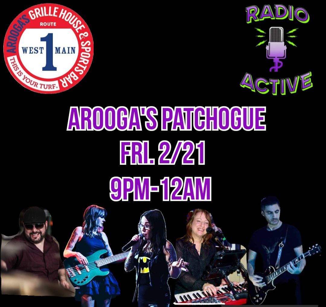 Radio Active returns to Arooga's Patchogue 