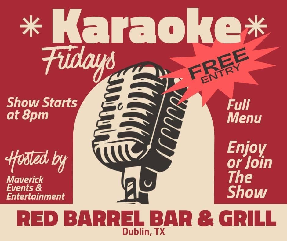 Maverick Karaoke at Red Barrel Bar & Grill 