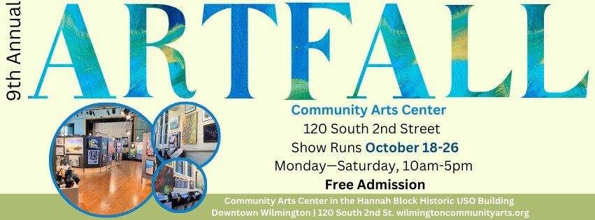 9th Annual ARTFall Show and Sale