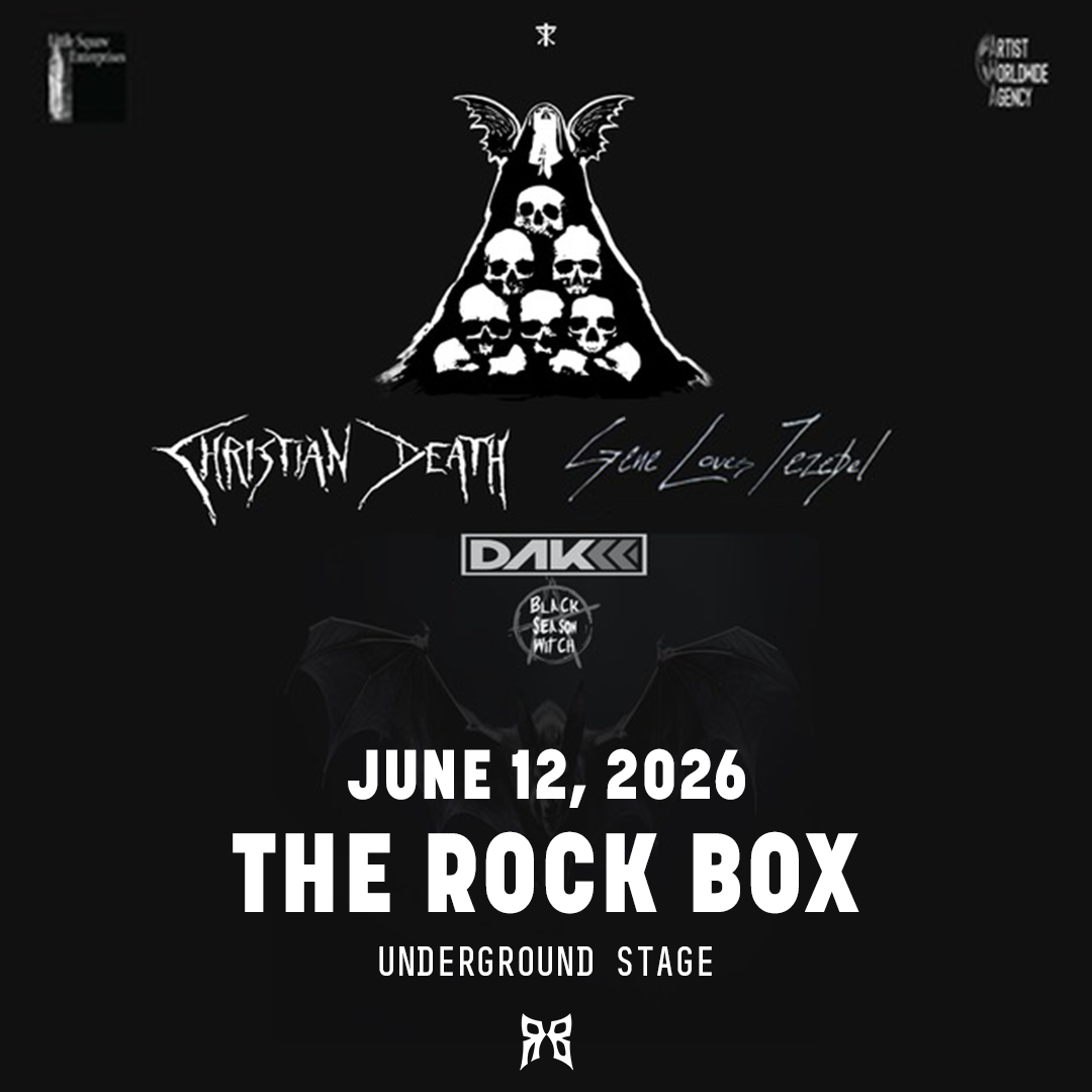 Christian Death and Gene Loves Jezebel at White Oak Music Hall - Upstairs